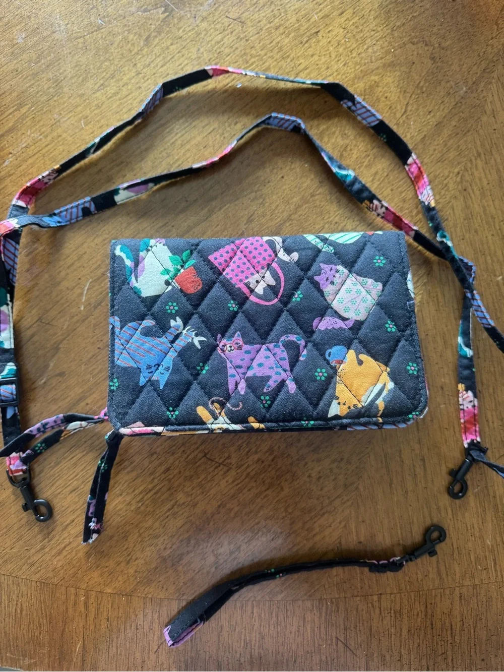 Vera Bradley Herding Cats Zipper Wallet